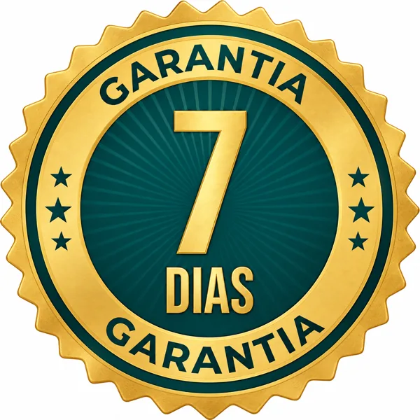 Selo de garantia de 7 dias